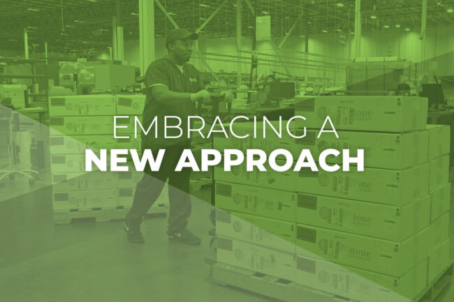 embracing a new approach