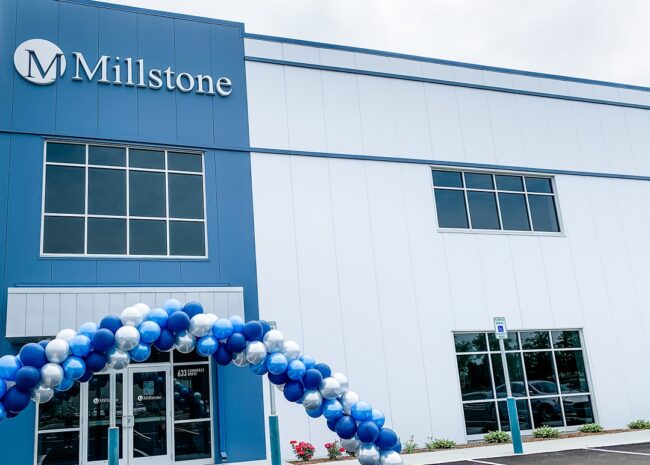 image of the opening for Millstone's new location in New Fall River, MA
