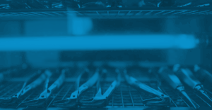 An image of a UV light sterilizer and radiation machine in action. What is radiation sterilization? Which objects are radiation-sterilized? How is radiation sterilization carried out? What are the drawbacks of radiation sterilization? Sterilization by gamma 