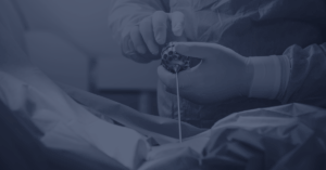 image of a orthopedic surgery with doctor holding a scope